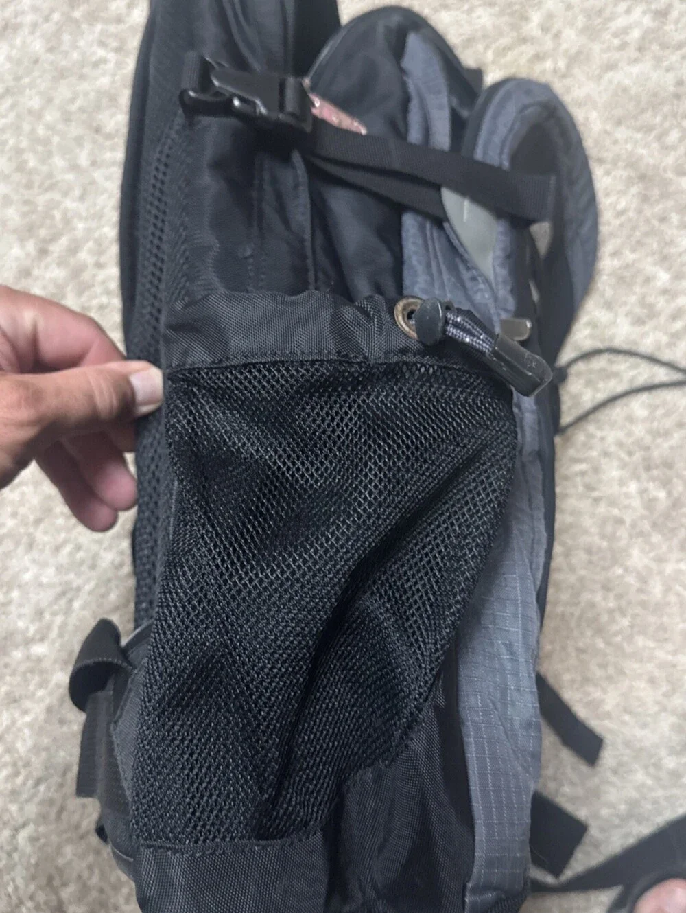 The North Face Borealis Backpack Black Camping Hiking School Travel Laptop NICE